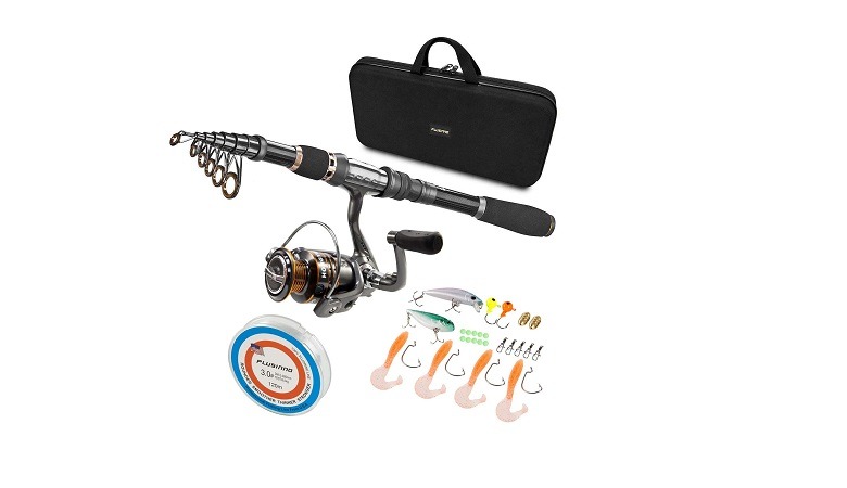 Runner-Up: PLUSINNO Telescopic Fishing Rod and Reel Combos