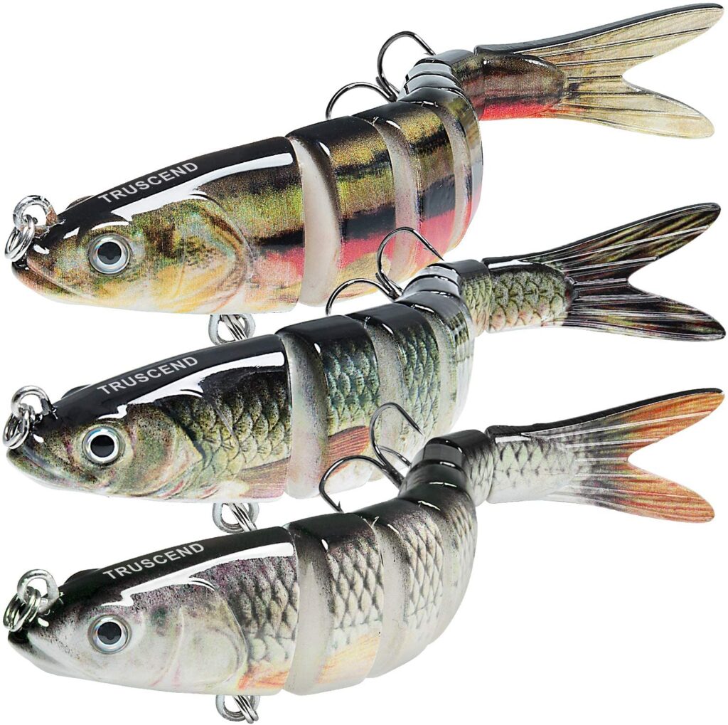 TRUSCEND swimbait fishing lures make great valentines day fishing gifts