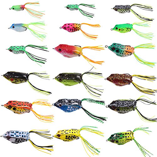 Use Croch Hollow Body Frog Lures to catch snakehead